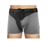 Ceinture Hernie Inguinale Homme et Femmes, Ceinture pour Hernie Inguinale Gauche ou Droite, Coussinets Compression Amovibles, Taille Unique