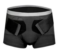 Ceinture Hernie Inguinale Homme pour Hernie Sportive Double avec Deux Coussinets de Compression Amovibles et Sangles D'aine Réglables(Medium)
