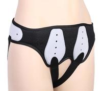 Ceinture Hernie Inguinale pour Hommes et Femmes - Facile à Porter et Respirante, avec 2 Coussinets de Compression | pour La Convalescence Post-opératoire(Large)