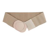 Ceinture Hernie Ombilicale Unisexe pour Hernie, Ceinture Abdominale pour Homme avec Coussinet de Compression pour Soulager la Douleur(Large)