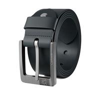 Ceinture homme cuir bleu marine 130 cm - cuir de vachette pleine fleur 40 mm - Made in Germany - leather belt men blue - pour jean, costume, chino, business & loisirs