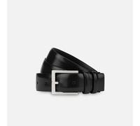 Ceinture homme Fabrizio Mancini Brosse noire Ceinture de dario BLACK 120