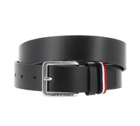Ceinture homme Jack & Jones Jacespo 100% cuir 3,2 cm boucle métal - noir 90 cm