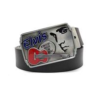 Ceinture Homme Western Country Cowboy Hommes Ceintures Elvis Presley Rock Boucle De Ceinture En Métal Décontracté Homme Ceinture Ceinture Hommes Accessoires Cadeaux Hommes Et Femmes, Comme Indiqu