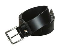 Hugo Boss Ceinture en cuir Ther-Flag-E Sz35 – Fabriquée en Italie, finition à rayures emblématiques