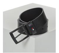 Tommy Hilfiger Homme Ceinture Adan 3,5 cm Cuir, Noir (Black), 100 cm
