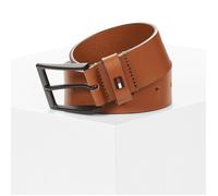 Tommy Hilfiger Ceinture Homme Layton 3,5 cm Cuir, Marron (Cognac), 95 cm