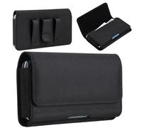 Ceinture horizontale pour téléphone portable iPhone 17 16 15 14 13 12 11 Pro Max, Samsung Galaxy S25 S24 S23 S22 A55 A54 A53 A25 A34, Nokia 2.4, 6,7" avec clip de ceinture pour téléphone portable