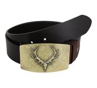Ceinture House of Hunting Geweih Noir 85/100 cm