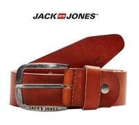 JACK & JONES Paul - Ceinture - Homme - Marron (Mocha Bisque) - FR: 80 Cm (Taille Fabricant: 80)