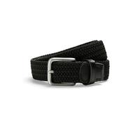 Jack & Jones Ceinture Homme Jacspring Woven Belt Noos Noir/Argent Taille 90