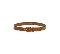 Ceinture jean cuir femme Pieces Nady Marron 90 cm