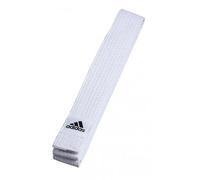 Adidas ADIB220D Ceinture pour kimono Modèle Club en piqué de coton 300 cm Blanc
