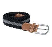 Ceinture K-up Tressée Élastiquée - noir/gris clair - TU