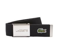 Ceinture LACOSTE Pour Hommes En Tissu - Belle Étui, Boucle À Glissière Gravée...