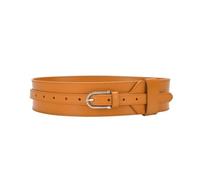 Ceinture large élastique en cuir fendu for femme, corset ajustable for robes, hauts, tuniques, style Obi, accessoires de mode, ceinture extensible et confortable for tenues décontractées(Orange)