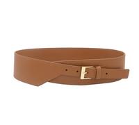 Ceinture large élastique en peau de vache for femme, corset ajustable, for robes, hauts, tuniques, style Obi, accessoires de mode, ceinture extensible et confortable for tenues décontractées(Light cof
