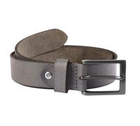Ceinture Leonardo Verrelli 120 cm Cuir véritable XXL originale Gris 110 cm