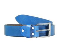 Ceinture Leonardo Verrelli Cuir véritable L pour Homme large Noir chic 100 cm 120 cm