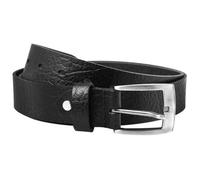 Ceinture Leonardo Verrelli design Cuir véritable 125 cm Noir XXL 140 cm