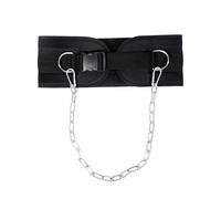 Ceinture lestée pour tractions - Ceinture robuste pour la musculation - Double anneau en D - Accessoire d'entraînement pour femmes et hommes