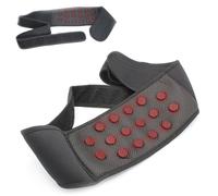 FISHTEC Ceinture Lombaire Magnétique 15000 Gauss - Contient 15 Aimants de 1000 Gauss - Anti Douleurs, Soutien Lombaire - Utilisable à Chaque Instant - Ceinture à Scratch et à Taille Unique