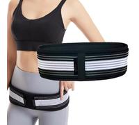 Ceinture Lombaire Sciatique, Ceinture Orthopédique Lombaire, Soutien Dorsal et Pelvien pour Hommes et Femmes Soulagement des Douleurs du Bas Du Dos Nerf Articulation Sacro Iliaque Travail Sport (S)