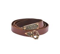 Ceinture Longue En Cuir De Bœuf Du Haut Moyen Âge