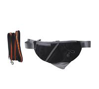 Ceinture Mains Libres pour Chien avec Pochette zippée, Broches réfléchissantes, Conception à Double Boucle pour la Course à Pied, l'entraînement des Chiens de Petite et Moyenne