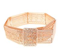 Ceinture marocaine pour femme, ceinture de caftan arabe en cristal algérien, chaîne de taille de mariage couleur or argent