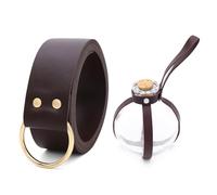 Ceinture médiévale d'Halloween en cuir Pochettes de taille Bouteille de potion Sac latéral en cuir médiéval Pochette de taille de magicien Sac latéral Ceinture PU, CST009 2, Taille unique, Beauté de