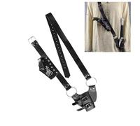 Ceinture médiévale en cuir avec étui pour épée, poignard, grenouille, ensemble d'Halloween viking, fourreau, fourreau, bandoulière, ceinture d'épée, support pour guerrier punk