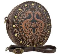 Ceinture médiévale en cuir avec sac banane vintage médiéval avec ceinture en cuir pour Halloween, cosplay, accessoire de festival, b, One Size, Beauté de masse