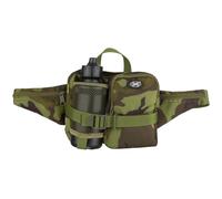 CEINTURE MILITAIRE SAC TACTIQUE HIP PACK + BOUTEILLE CAMPING CAMO WOODLAND TCHÈQ