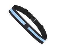 Ceinture multifonctionnelle sac de taille respirant dissimulé sac de rangement ceinture de course réglable sac dissimulé sac téléphone pack, Couleur bleue., Taille unique