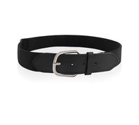 Ceinture Noire 1 Pièce, Ceinture Pour Enfants, Ceinture Réglable, Ceinture Décorative De Mode, Ceinture Élastique, Accessoires Vestimentaires