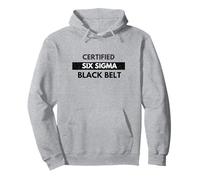 Ceinture noire certifiée Six Sigma Lean 6 Sigma Sweat à Capuche