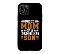 Ceinture Noire fière de karaté pour Fils, praticien d'arts Martiaux Coque pour iPhone 11 Pro