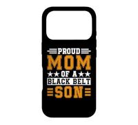 Ceinture Noire fière de karaté pour Fils, praticien d'arts Martiaux Coque pour iPhone 17 Pro