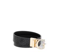 Ceinture non rÃ©glable et rÃ©versible femme Guess Calista H30 Noir L