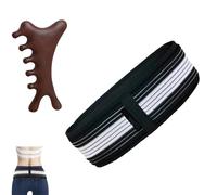 Ceinture orthopédique, soulagement naturel contre la sciatique et les maux de dos, ceinture orthopédique, pour bassin, hanches, taille, dos et ventre, taille M - 110 cm de long