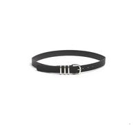 Ceinture - Pieces - Jeans Belt Noos - Noir - Boucle métal - 100% Polyuréthane