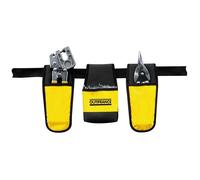 Ceinture plaquiste - OUTIFRANCE - Outil de travail - Jaune - 2 outils - Ajustable