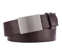 Ceinture - Playshoes - Marron - Cuir véritable - 30 mm - Boucle à ardillon