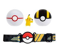 Ceinture Poké Ball - POKEMON - Clip'N Go Pikachu - 2 Poké Balls - figurine incluse