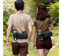 Ceinture Porte-Gourde pour Course | Pochette Sport Portable pour Téléphone - Étanche Sac Porte-Bouteille et Téléphone pour Randonnée Pêche