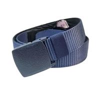 Ceinture porte-monnaie avec compartiment secret, ceinture de sécurité de voyage avec fermeture éclair, ceinture de taille réglable en nylon, ceinture anti-vol de voyage, bleu, Secret Compartment Belts