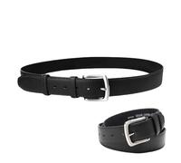 Ceinture Porte-Monnaie, Ceinture de sécurité en Cuir PU, Poche zippée dissimulée Anti-vol, Blocage, Rangement sécurisé pour l'argent, Les Cartes et Les Objets de Valeur, Ajustement réglable, Noir