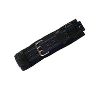 Ceinture porte-outils avec large support de taille rembourré, bleu | Quatre points de fixation, boucle à double dents, ajustement flexible pour une utilisation en atelier
