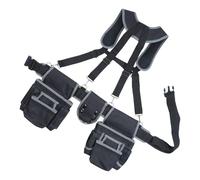 Ceinture porte-outils imperméable réglable pour constructeurs équipée de plusieurs poches et sangles renforcées, ceinture réglable pour travailleurs